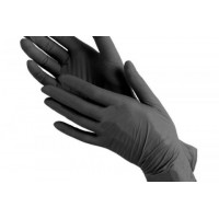 Перчатки нитриловые плотные Safe Care черные